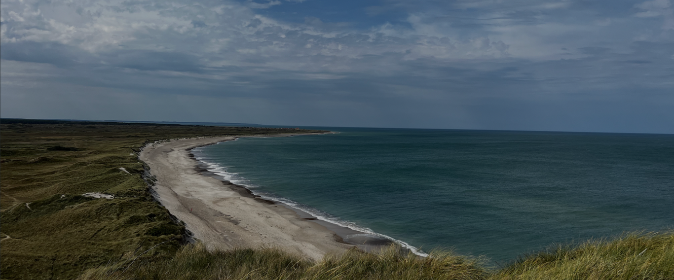 Bunkermuseum am Bulbjerg mit Blick über die Jammerbucht in Nordjütland